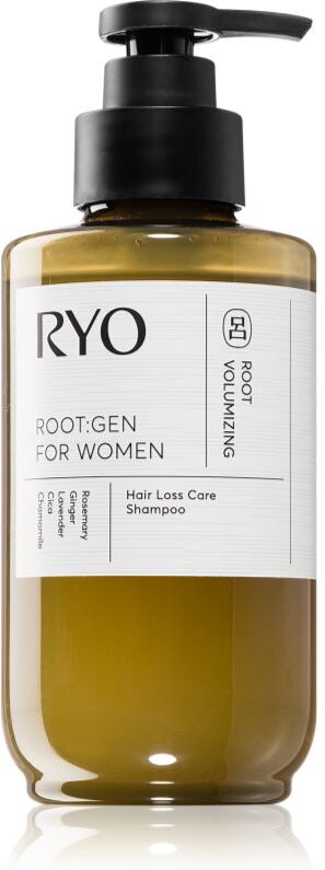 RYO Root:Gen Hair Loss Care Shampoo shampoing fortifiant anti-chute de cheveux pour femme 353 ml