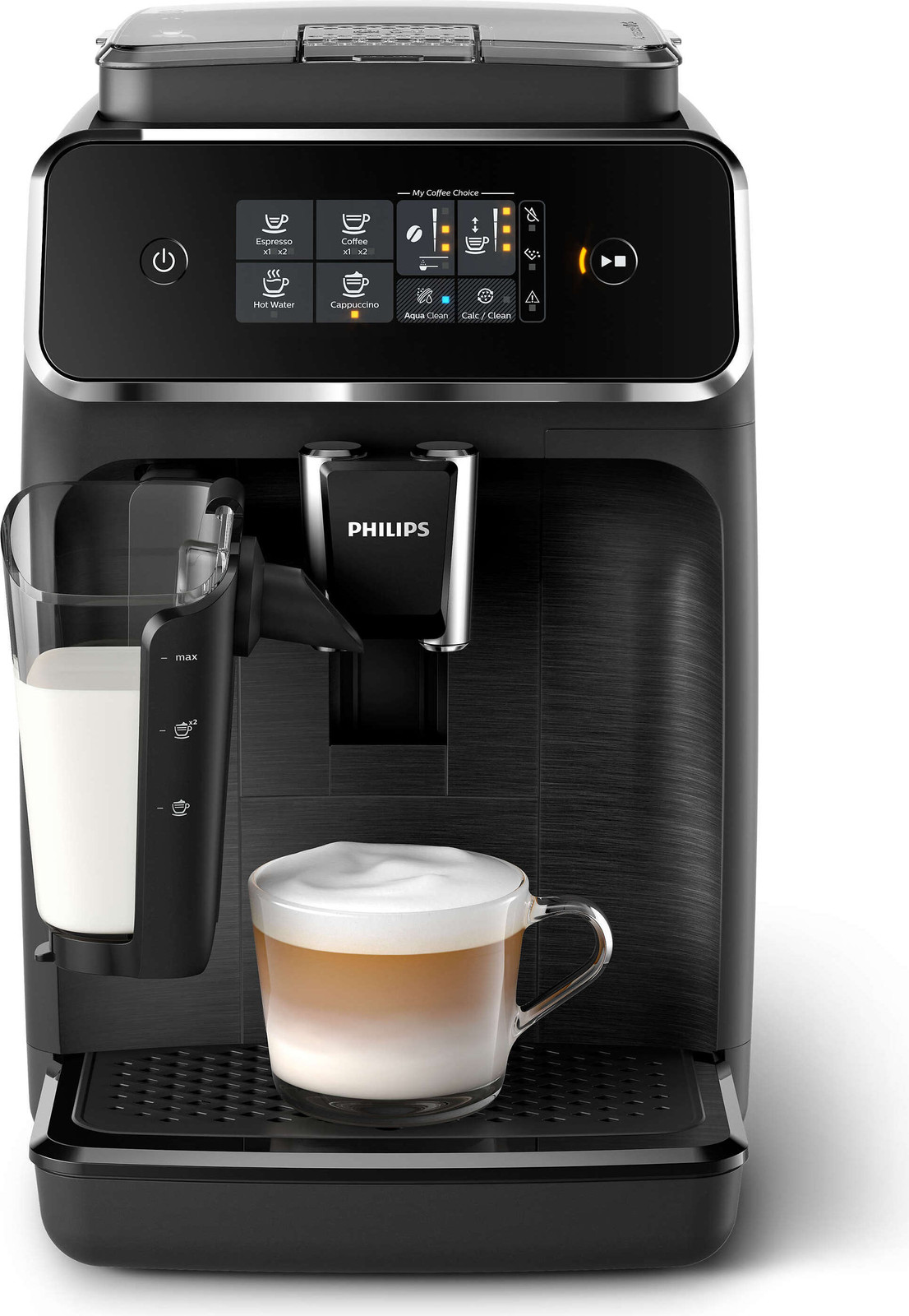 Philips EP2230/10 LatteGo Volautomatische espressomachine - Matzwart - 1,8 l waterreservoir - 275 g bonenreservoir