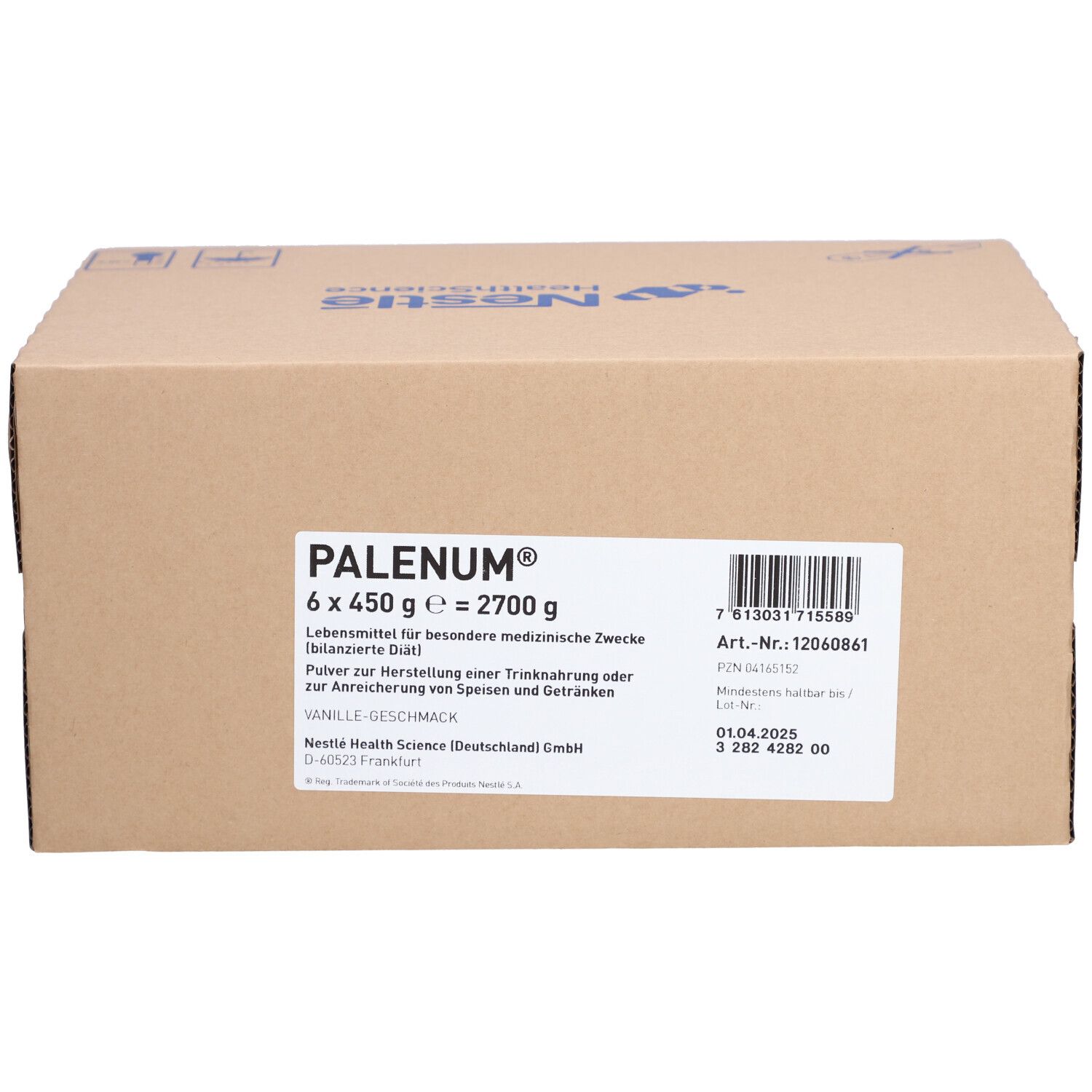 Palenum Vanille Pulver 6x450 g