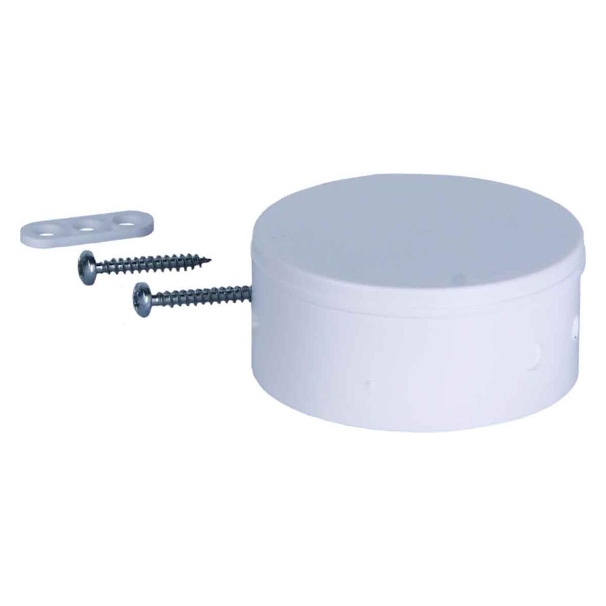Hora eTec Heitronic Lampen-Deckenverteilerdose Weiss (LDV/D80WS)