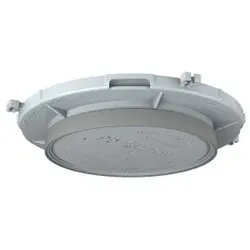 KAISER 1281-65 Einbaugehäuse, HaloX® 100 Frontteil, Einbaudurchmesser Ø 90 mm für Sichtbeton 128165  - 8 Stück
