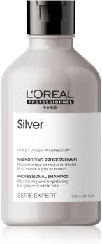 L’Oréal Professionnel Serie Expert Silver champô prateado para cabelo cinzento 300 ml. Serie Expert Silver
