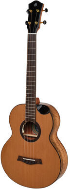 Flight Lily Baritone EQ-A SteelString Natur Hochglanz
