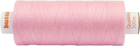buttinette Universal-Nähgarn, Stärke: 100, 500m-Spule, rosa