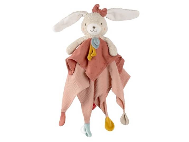 Fehn Schmusetuch Hase – Spielkamerad, Einschlafhilfe & Schnuffeltuch