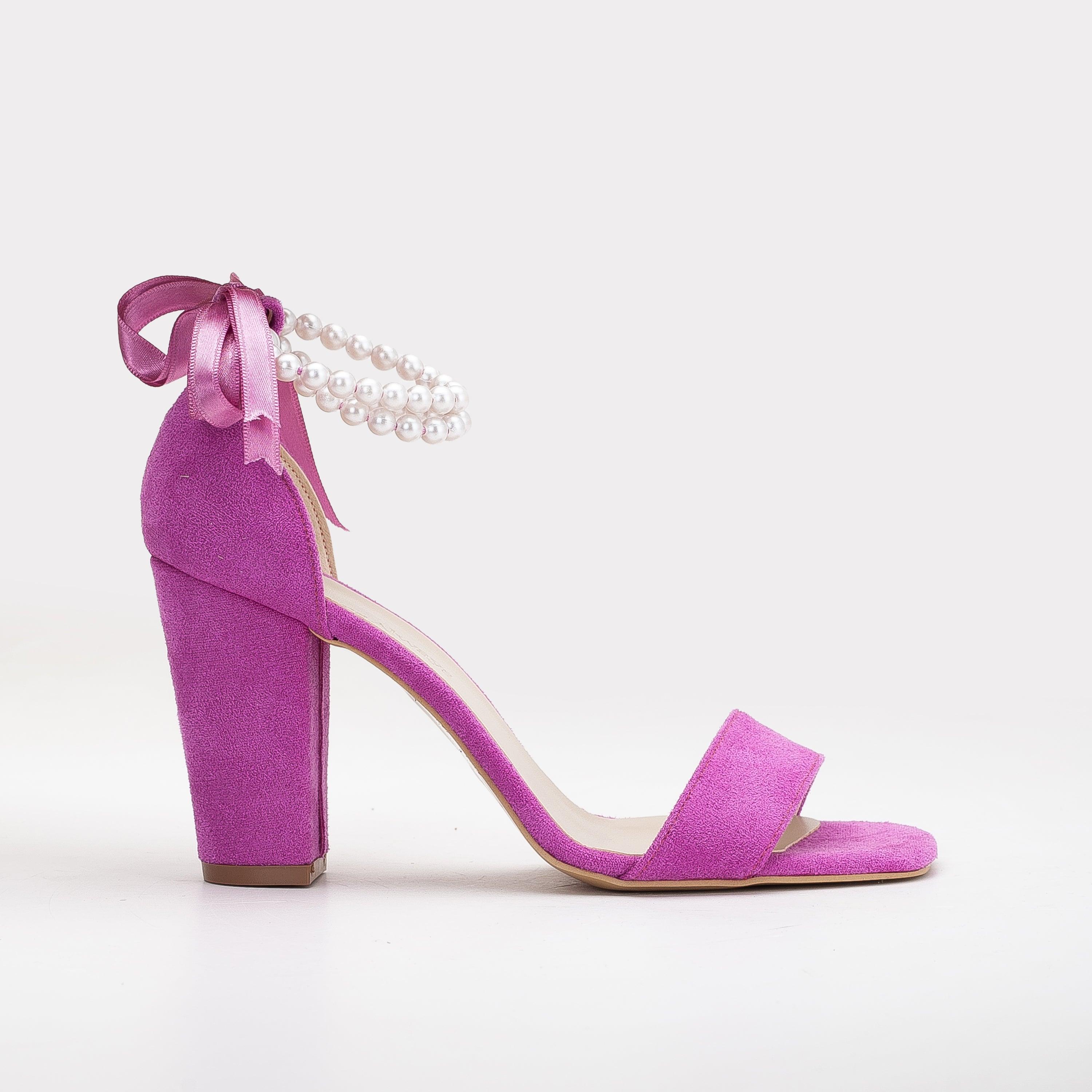 Melissa Block Absätze Sandalen with Pearls