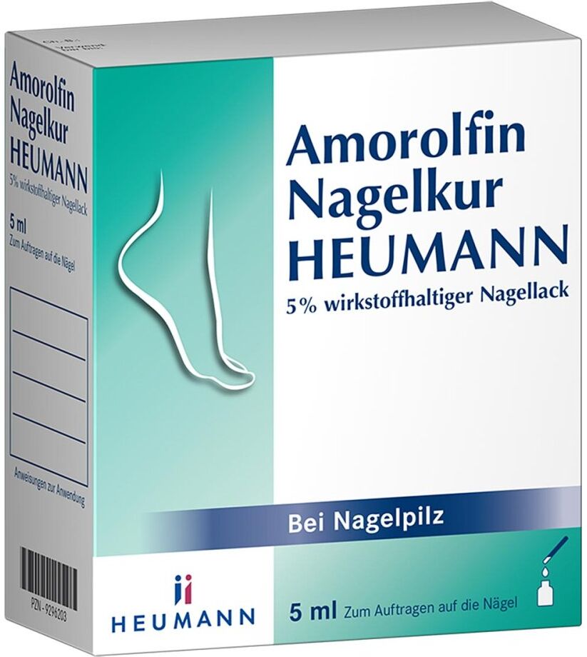 Amorolfin Heumann Amorolfin Nagelkur bei Nagelpilz Heumann 5%