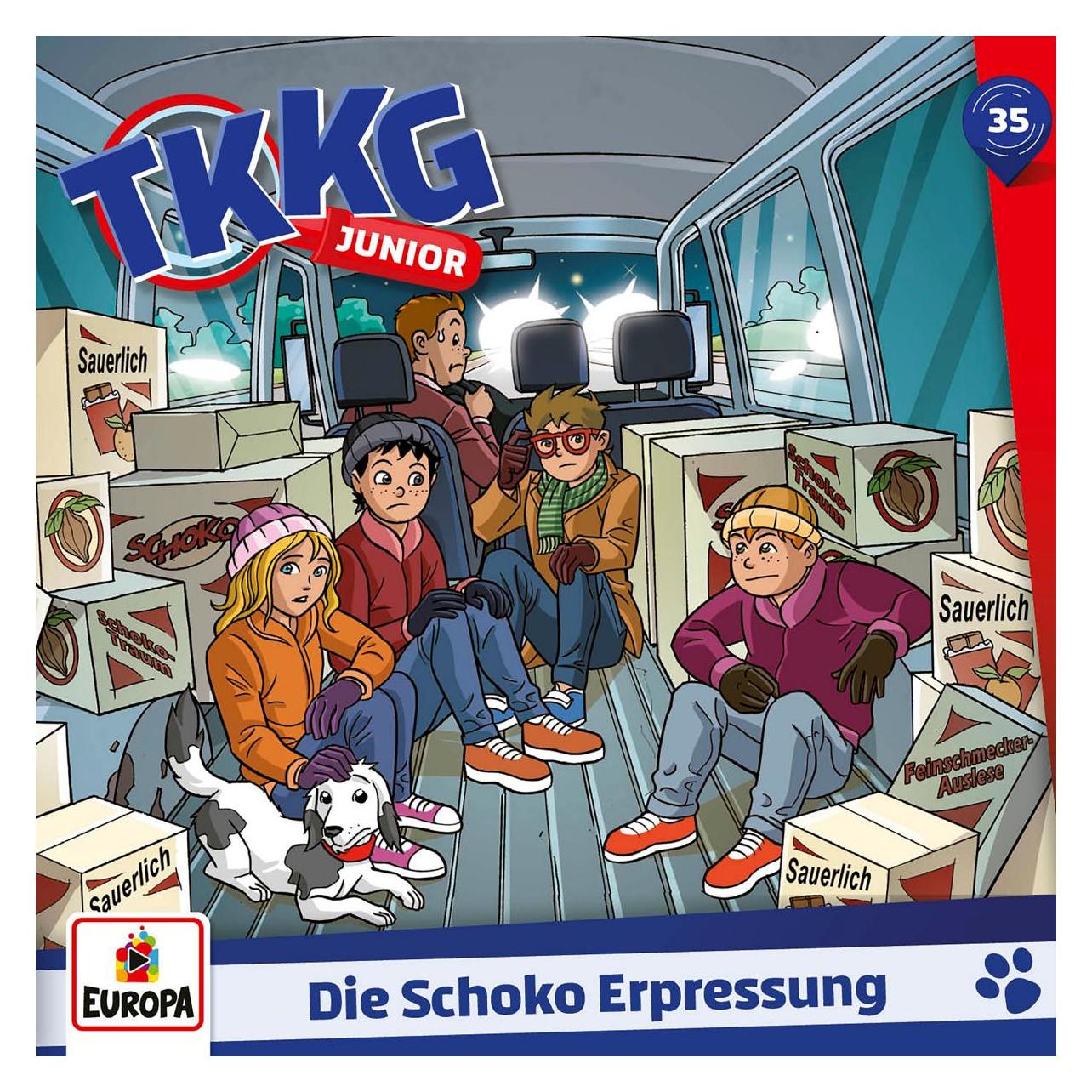Sony Music Folge 35: Die Schoko Erpressung (Tkkg Junior, Deutsch) (52260692)
