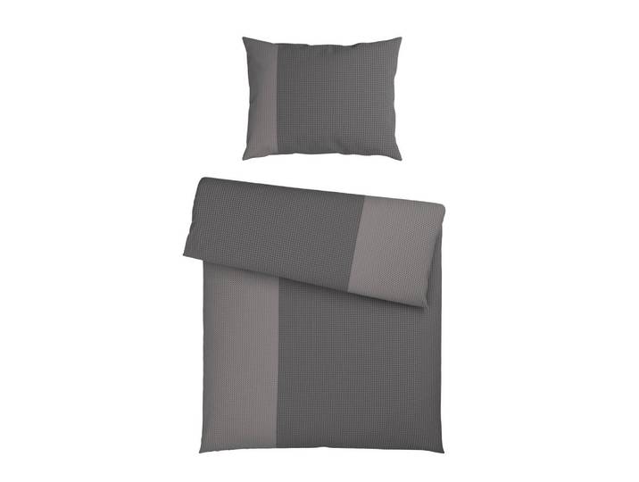 Dieter Knoll Bettwäscheset, Taupe, Textil, 160x210 cm, Textiles Vertrauen - Oeko-Tex®, pflegeleicht, atmungsaktiv, Heimtextilien, Bettwäsche, Bettwäsche, Satin Bettwäsche