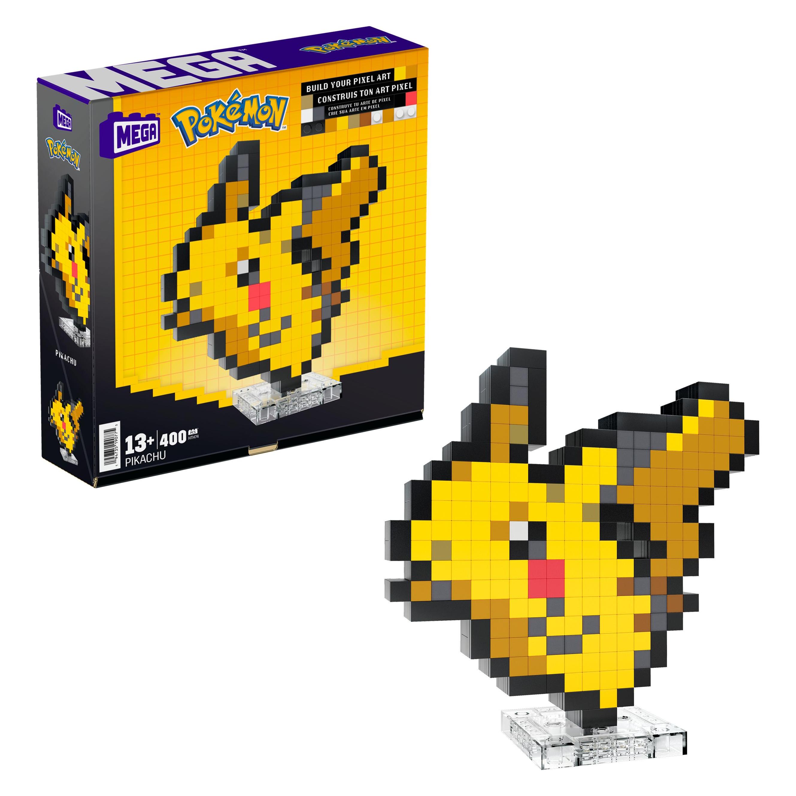 Pokémon MEGA Pikachu Pixel Art (HTH74)
