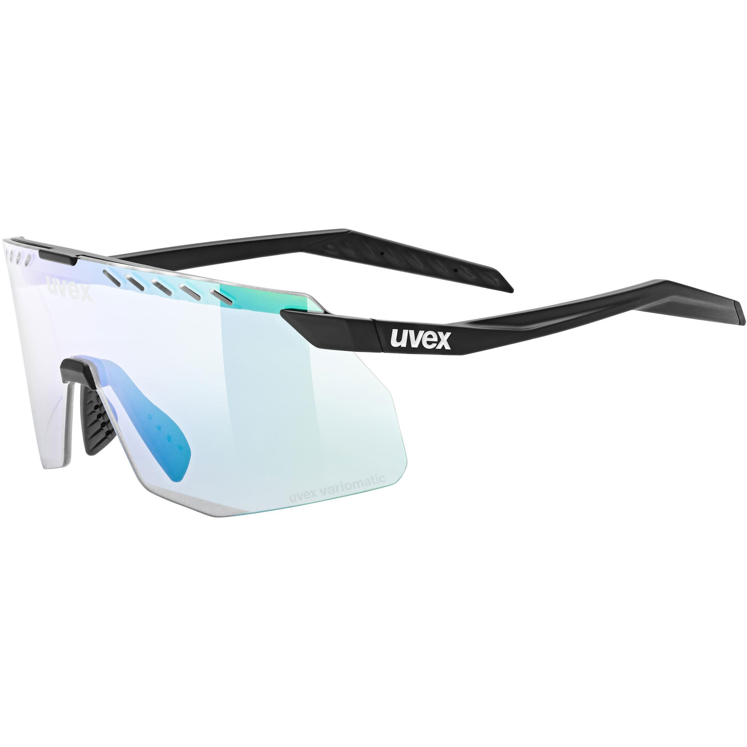 Uvex Pace Stage S V Sportbrille Sportbrillen & Sportsonnenbrillen schwarz Gravel | Rennrad