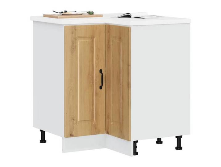 SALE 2025 Commode bahut cuisine - Armoire d'angle de cuisine Kalmar chêne artisanal 29 3 Kg 5660