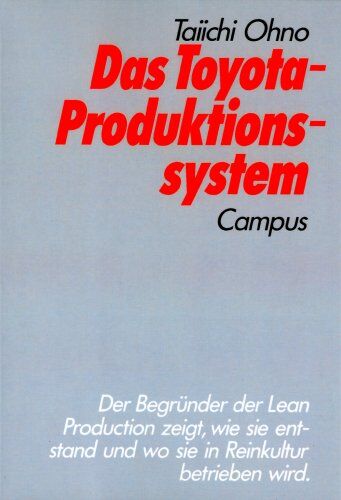 Ohno Taiichi - Das Toyota-Produktionssystem - Preis vom 09.10.2026 07:28:09 h