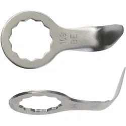 Fein Schneidmesser gerade Form, Schneidenlänge 35 mm, Gesamtlänge 75 mm - 63903103017