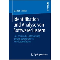 Identifikation und Analyse von Softwareclustern, Fachbücher von Markus Eckrich