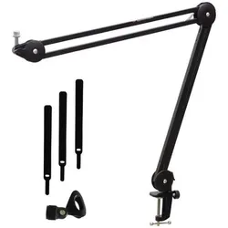 keepdrum MS138 Gelenkarm-Stativ mit MS090 Mikrofon-Spinne, Mikrofonständer