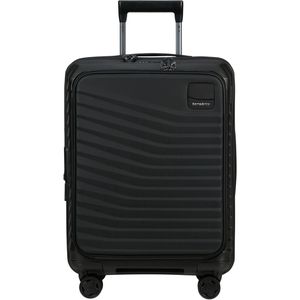 Samsonite Koffer Intuo Spinner Easy Access exp. schwarz, Hartschale, 4 Rollen, 42 Liter, 40 x 55 x 23cm, mit Laptopfach