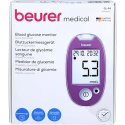 Beurer Gl 44 Blutzuckermessgerät Lila Mmol/L 1 ST