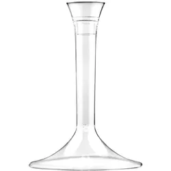 20 Mehrweg-Stiele Stiel Transparent