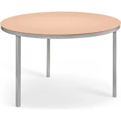 Runder Tisch Alu, rosa