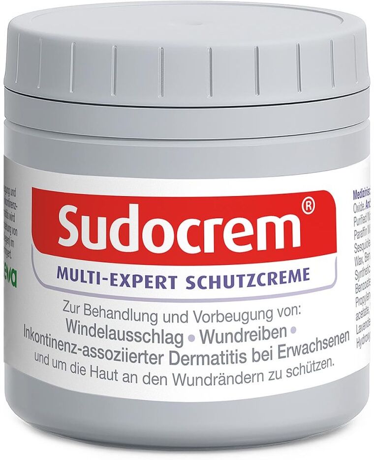 Sudocrem Salbe bei Windeldermatitis und Ekzemen 60g