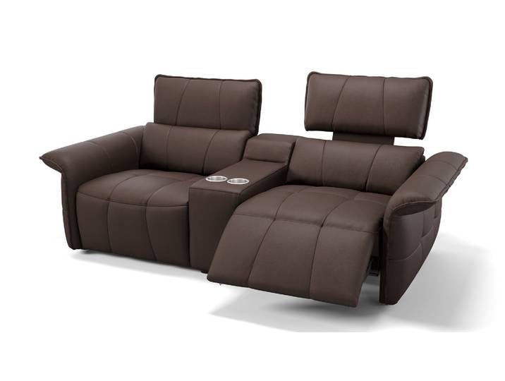 Leder Kinosofa 2-Sitzer ADRIA Kino Couch