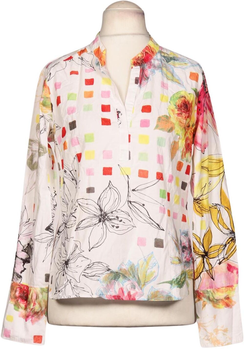 personal affairs Damen Bluse, Mehrfarbig, Gr. EU 40, Baumwolle - Second Hand