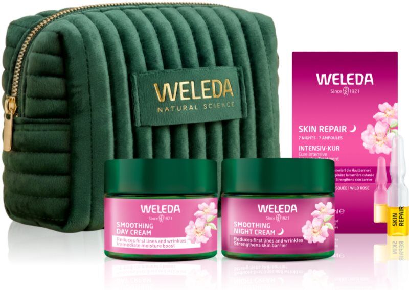 Weleda Wild Rose Renewal Ritual gift set for first wrinkles