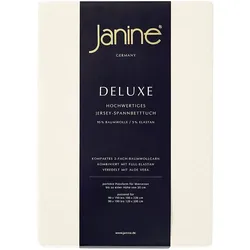 Janine Spannbetttuch Elastic-Jersey 5010 leinen 200x200 cm
