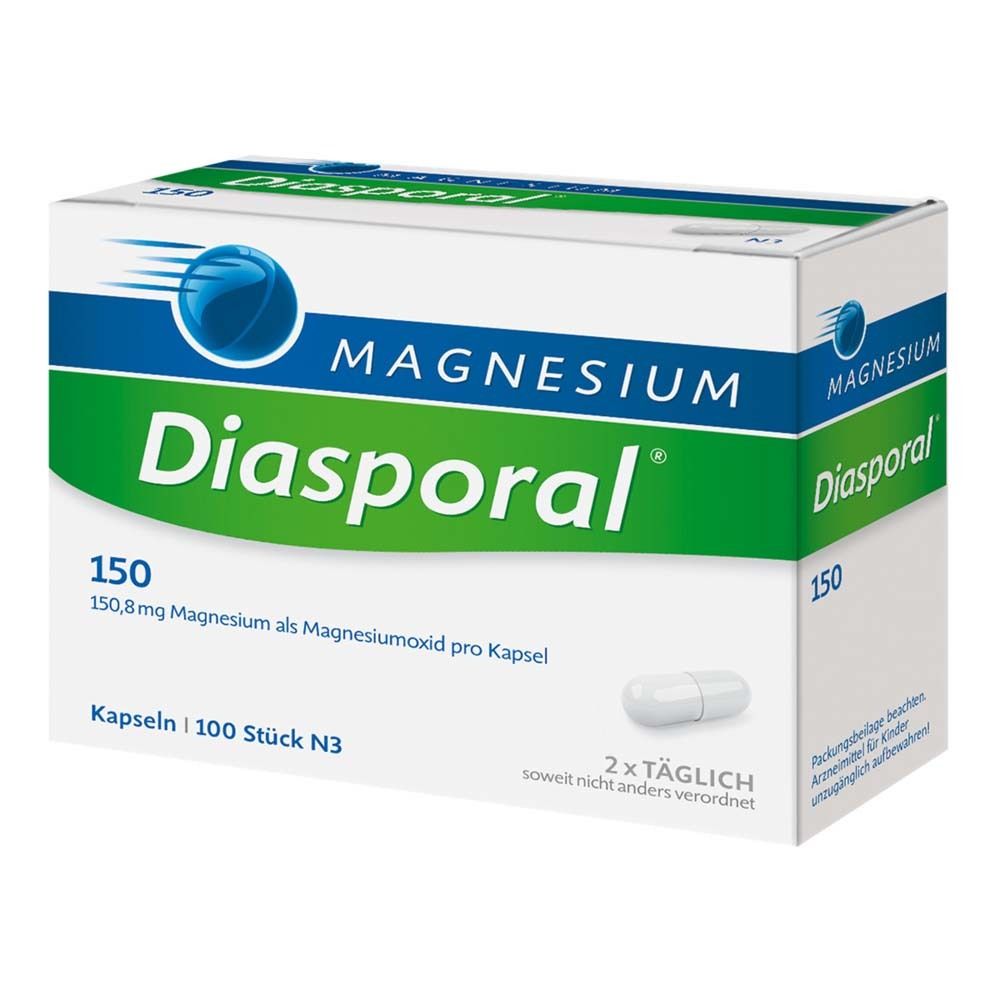 Magnesium Diasporal 150 Kapseln 100 St