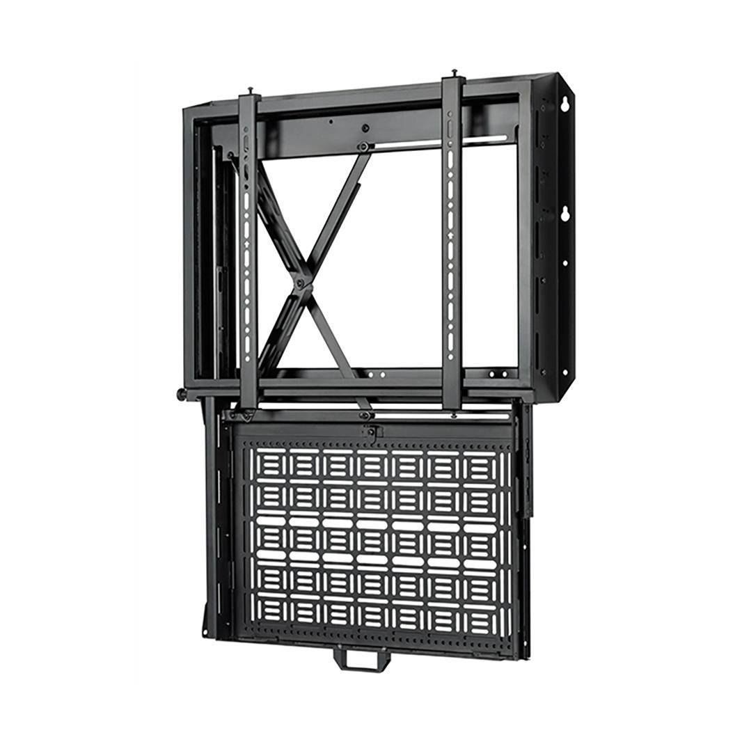 b-tech Flat Screen Wall Mount With Pull-down AV Storage Tray (VESA 600 x 400) (BT7885/B)