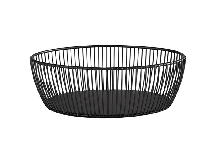Korb Svart 19 x 24cm Schwarz