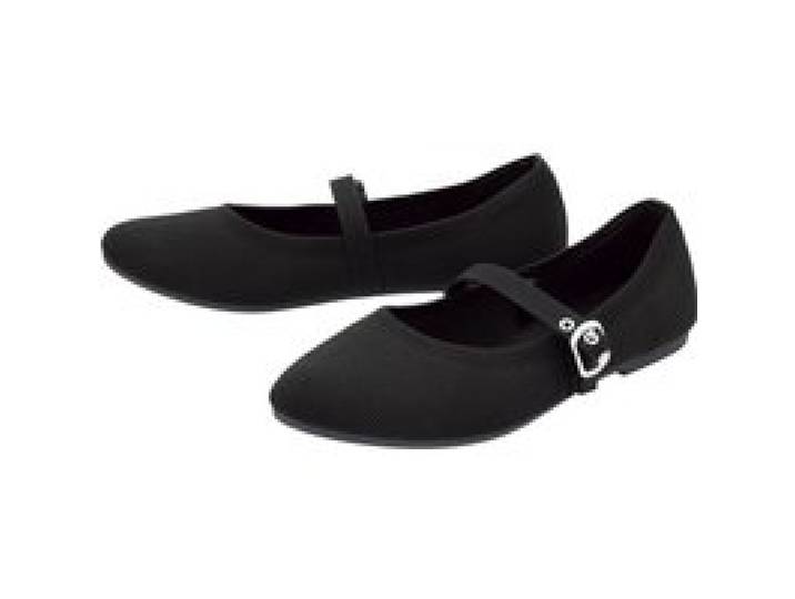 ESMARA® Ballerines femme (noir, 37)