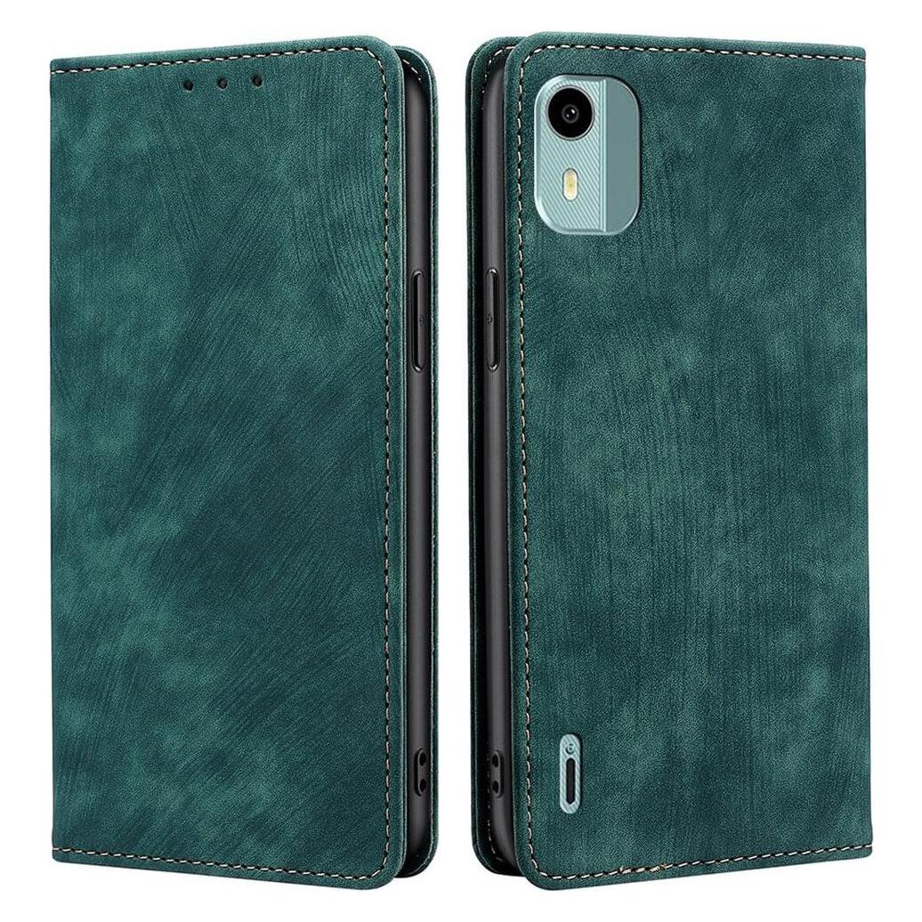 Cover-Discount Nokia C12 - Hülle mit RFID Blocker grün (Nokia C12) (660139533A)