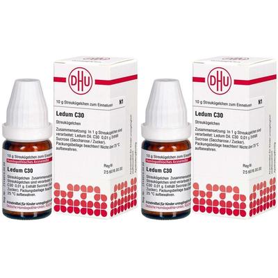 Ledum C 30 Globuli 2x 2x10 g