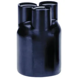 3M SKE 3F/2 Warmschrumpf Aufteilkappe, Schwarz, 3x 10 - 50 mm2