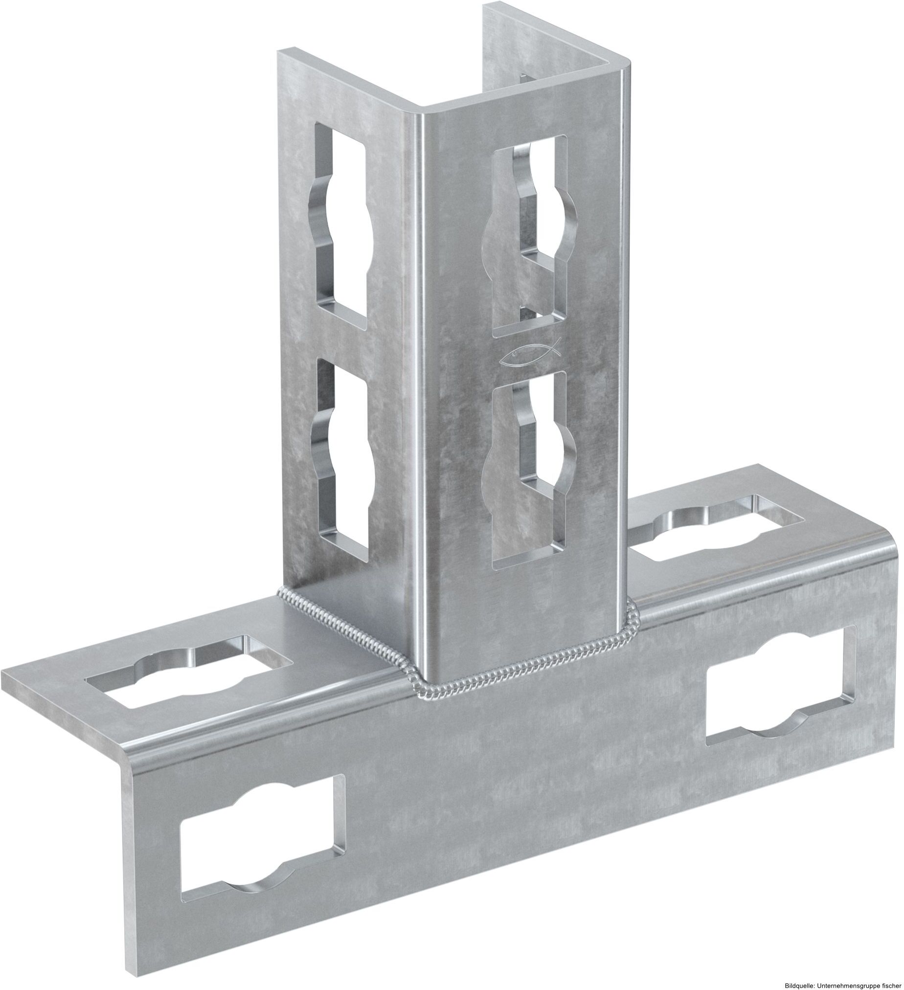 fischerwerke fischer Multidimensionaler Winkel PFUF 2D, 10 Stück
