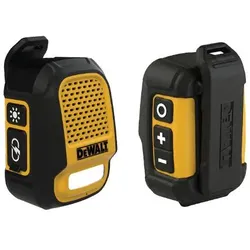 DeWalt Lautsprecher Jobsite Pro Max, 1901178 DWG (12 h), Bluetooth Lautsprecher, Gelb