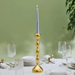 Karaca Arlen Kerzenständer Gold 27 cm