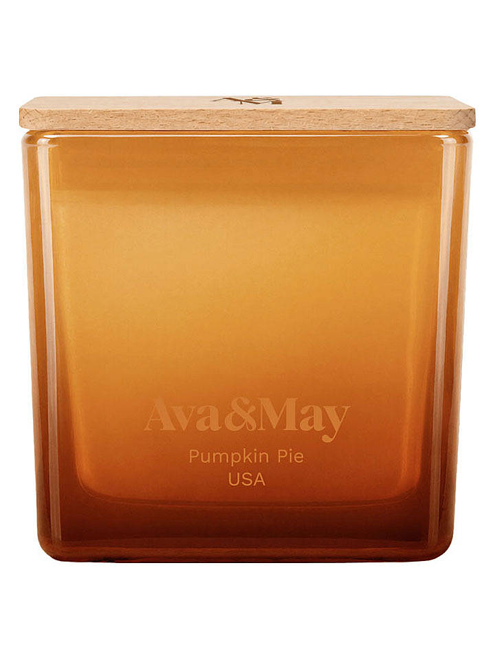 AVA & MAY Duftkerze "Pumpkin Pie" in Orange - 220 g - onesize