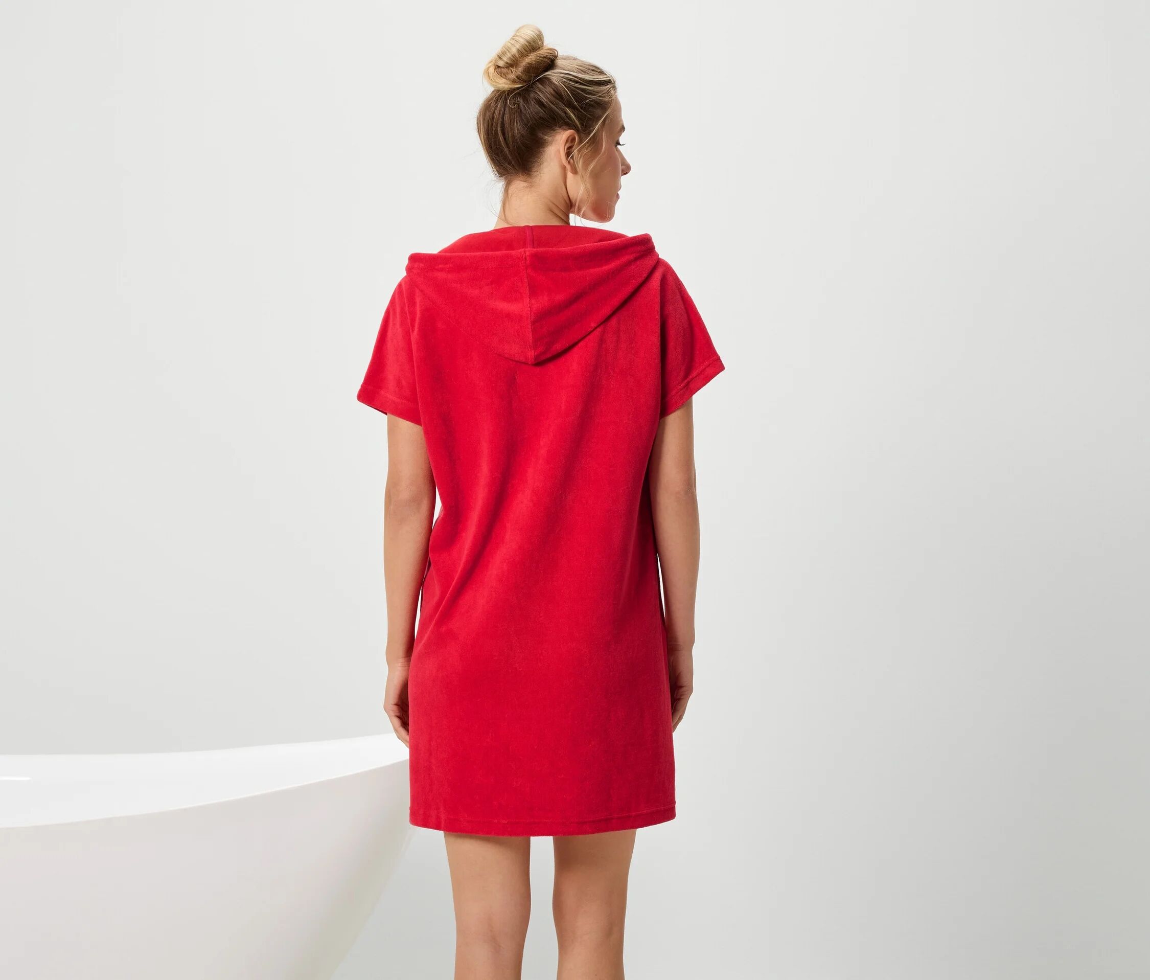 Tchibo - Frottee-Strandkleid - Damen - Gr. XXL - rot