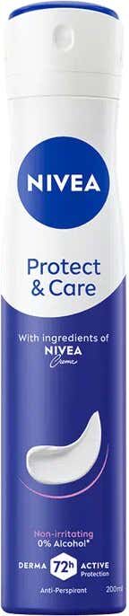 NIVEA Protege & Cuida Desodorante Spray Mujer 200ml