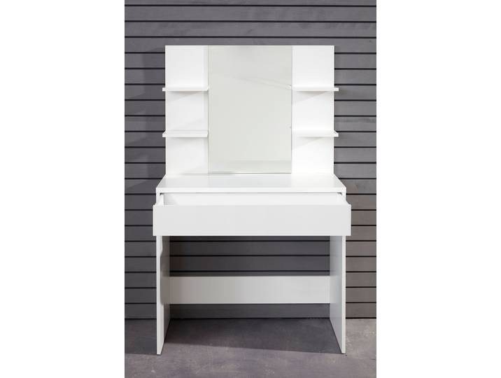 Schminktisch HOME AFFAIRE Banta , weiss (weiß), B:85cm H:141cm T:40cm, Tische, Schminktisch, Breite 85 cm