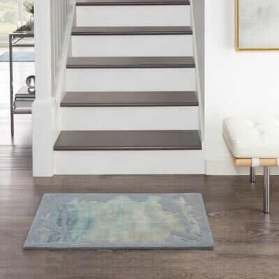 Nourison Prismatic Modern Abstract Shimmer Area Rug