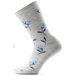 Smartwool Damen Everyday Garden Gala Crew Socken - 38-41 - ash