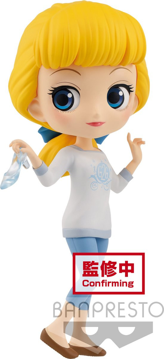 Banpresto Disney Characters Q Posket Cinderella Avatar Style ver.A Figuur 14 cm