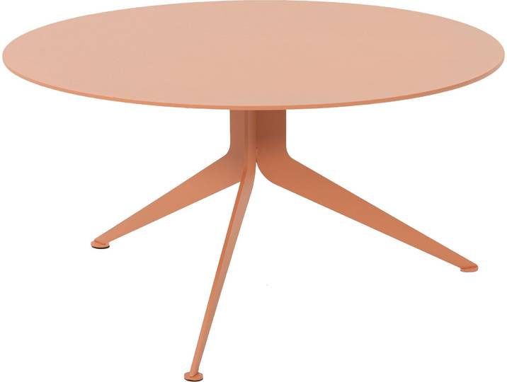 Couchtisch SPINDER DESIGN Daley , orange (clay terra, clay terra, clay terra, clay terra, clay terra, clay terra), B/H/T: 78cm x 40cm x 78cm, Tische, Couchtisch, Couchtisch aus Stahl