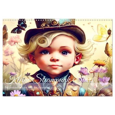 Kleine Steampunk Stars (Wandkalender 2027 DIN A3 quer), CALVENDO Monatskalender