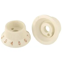 Fender S-1 Stratocaster Knob Parchment - Potiknopf