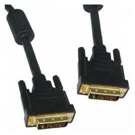 Brackton 3D Basic DVI Kabel St/St 2.0m - Kabel - Digital/Display/Video (?DVI-SKB-0200.B ) (2 m) (DVI-SKB-0200.B)